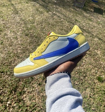 Travis Scott Canary 1 Low