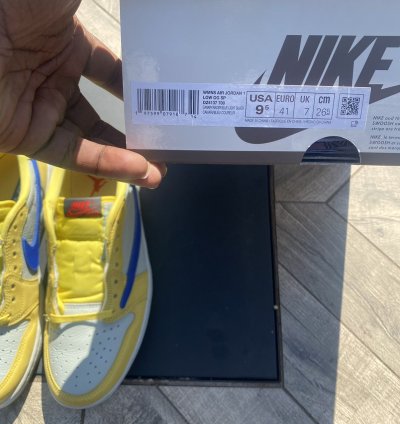 Travis Scott Canary 1 Low