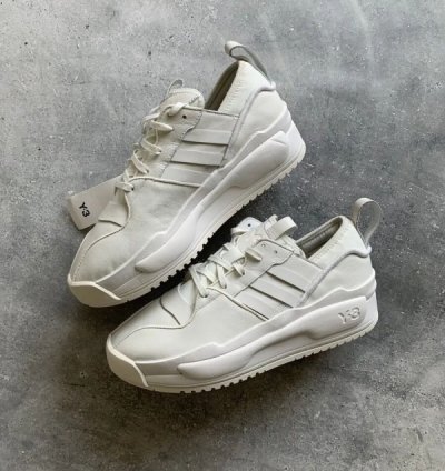 Off-white X Adida S Y-3 Rivalry White Sneakers