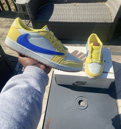Travis Scott Canary 1 Low