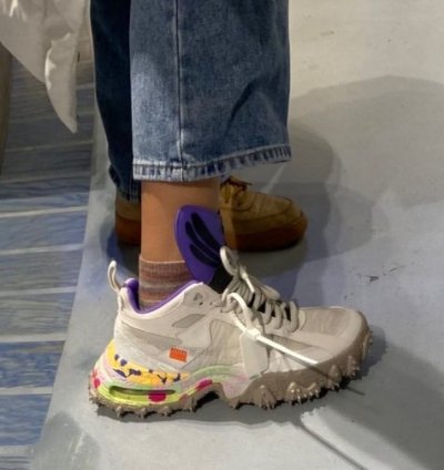 Off-white X Nik E Air Terra Forma Summit White Sneakers