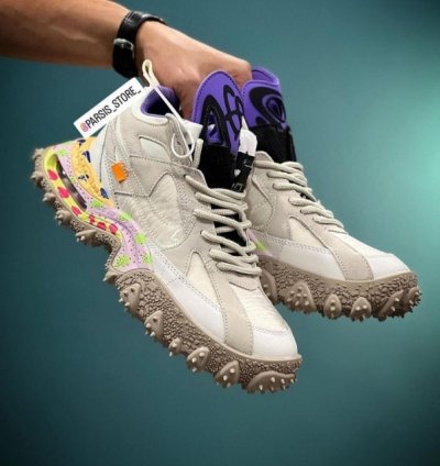 Off-white X Nik E Air Terra Forma Summit White Sneakers