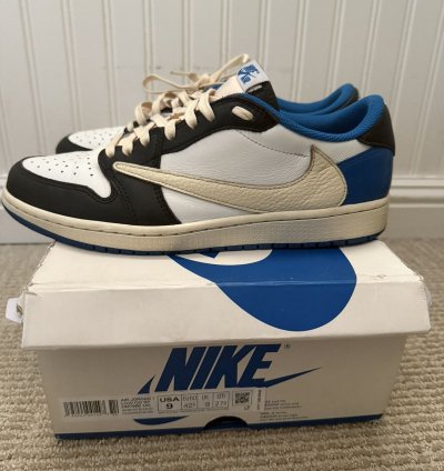Travis Scott Fragment Jordan 1 Low