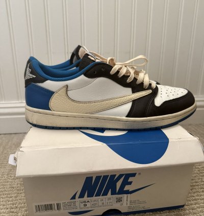 Travis Scott Fragment Jordan 1 Low