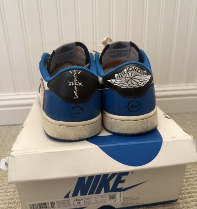 Travis Scott Fragment Jordan 1 Low