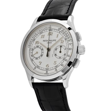 Patek Philippe Chronograph 5170g-001 White Gold White Dial