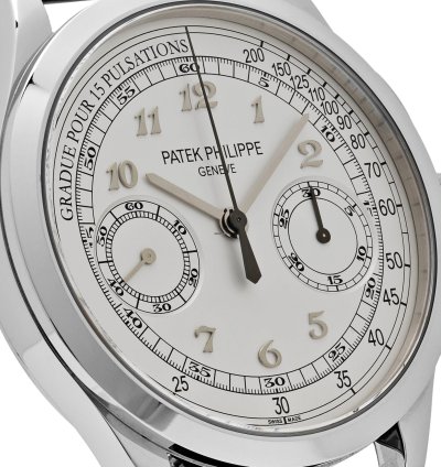Patek Philippe Chronograph 5170g-001 White Gold White Dial
