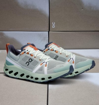 On Cloud Surfer Trail Aloe Mineral Sneakers