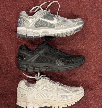 3-pack Vomero 5 black White Grey