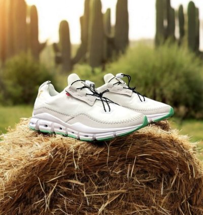 On Cloudaway Trainers White Beige Sneakers