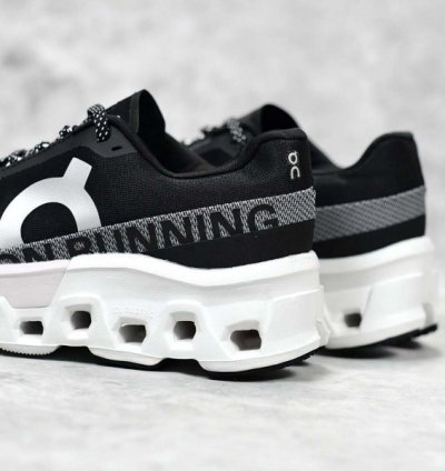 On Cloudmonster 2 Black Frost Sneakers