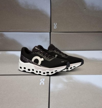 On Cloudmonster 2 Black Frost Sneakers