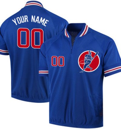 Cubs Royal Customized New Design Jersey