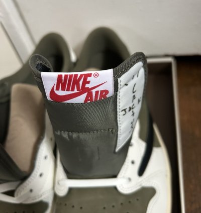 Travis Scott Jordan 1 Low Medium Olive