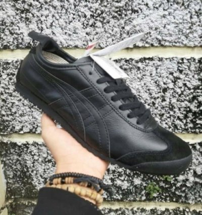 Onitsuk A Tiger Mexico 66 All Black Sneakers