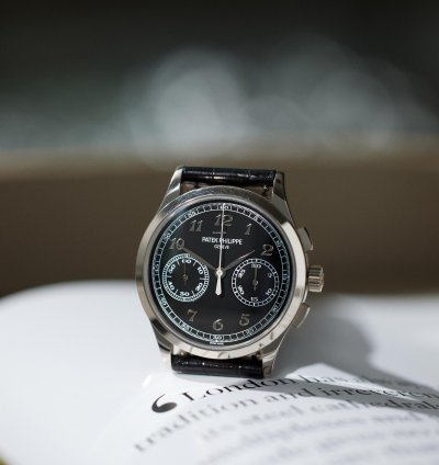 Patek Philippe Chronograph 5170g-010 Black Dial 2017 White Gold Unpolished Full Set