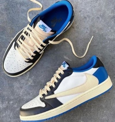 Air Jordan 1 Retro Low Og Sp Fragment X Travis Scott