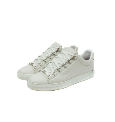 646 Balenciaga Arena Low White Extra Blanc 483494 Us10