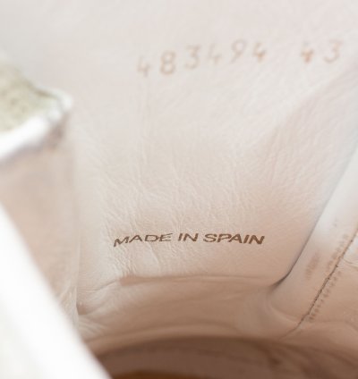 646 Balenciaga Arena Low White Extra Blanc 483494 Us10