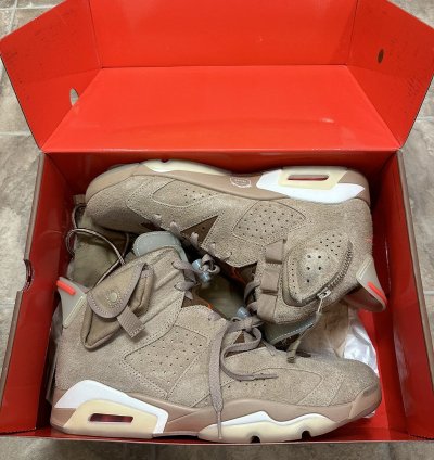 Travis Scott Khaki Jordan 6