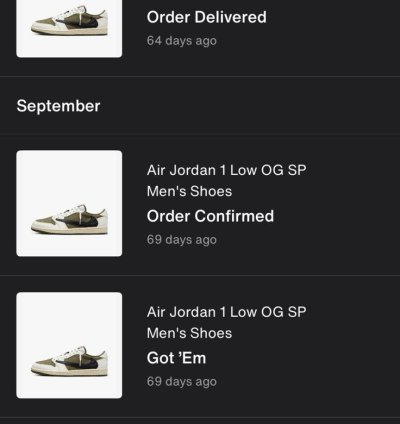 Travis Scott Medium Olive Jordan 1 Retro Low Og Sp