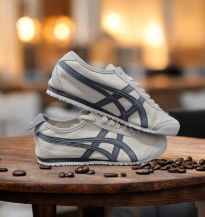 Onitsuka Tiger Mexico 66 Cream Grey Sneakers