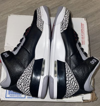 Ds 2011 Air Jordan 3 Black Cement