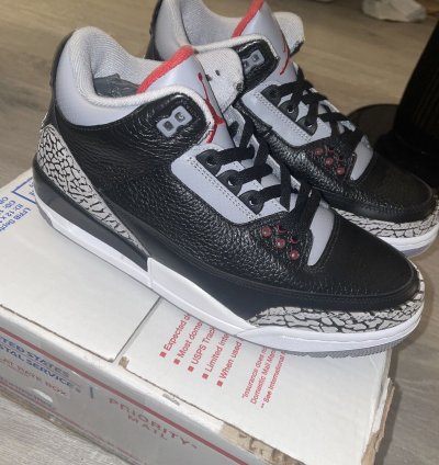 Ds 2011 Air Jordan 3 Black Cement