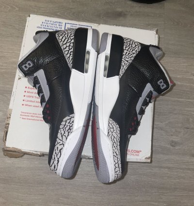 Ds 2011 Air Jordan 3 Black Cement