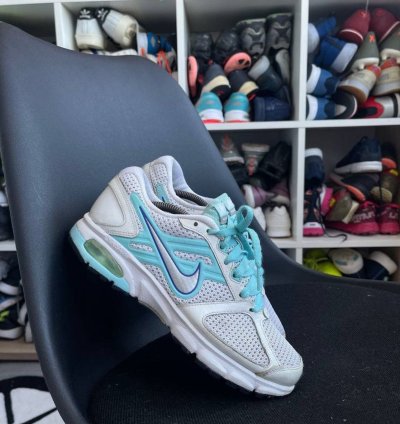Vintage Blue Rare 90s Nike Air Max Low Top Sneakers