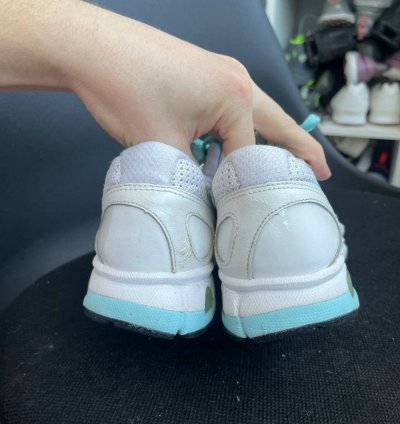 Vintage Blue Rare 90s Nike Air Max Low Top Sneakers