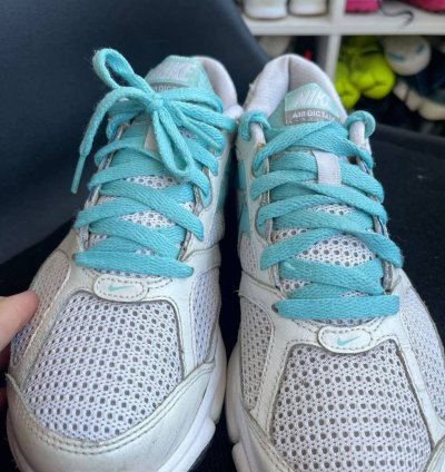 Vintage Blue Rare 90s Nike Air Max Low Top Sneakers