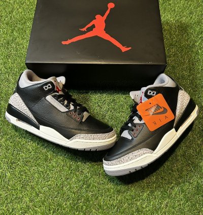 Ds Jordan 3 Black Cement 2024