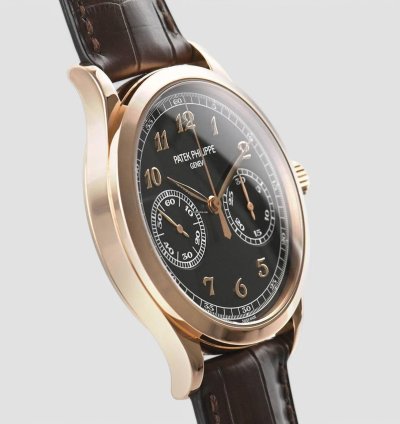 Patek Philippe Chronograph 5170r Chronograph 18k Rose Gold Black Dial