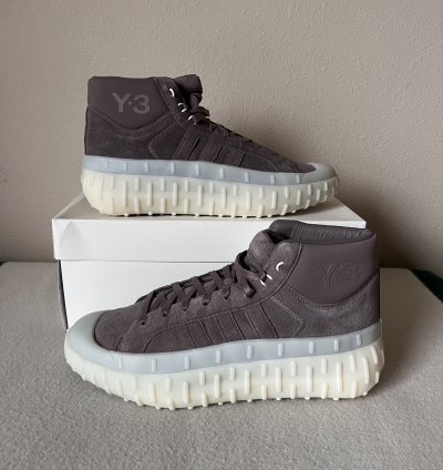 Adidas -3 Gr 1p High In Brown Suede