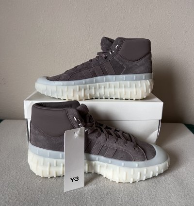 Adidas -3 Gr 1p High In Brown Suede