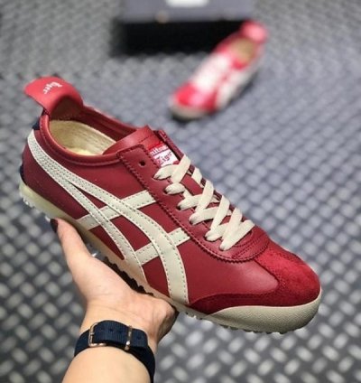 Onitsuka Tiger Mexico 66 Red White Sneakers