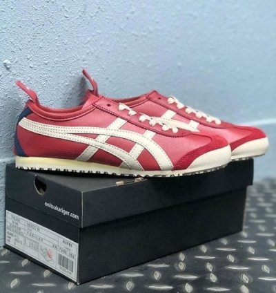 Onitsuka Tiger Mexico 66 Red White Sneakers