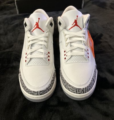 Ds Jordan 3 White Cement Reimagined