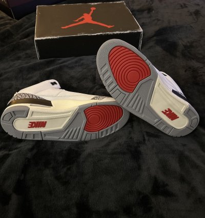 Ds Jordan 3 White Cement Reimagined