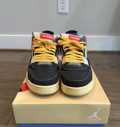 Union Jordan 4 Off Noir