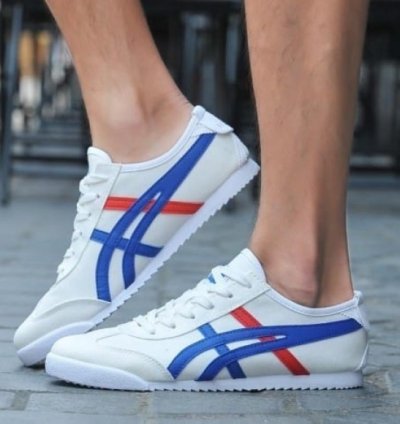 Onitsuka Tiger Mexico 66 White Blue Sneakers