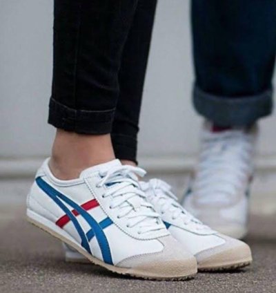 Onitsuka Tiger Mexico 66 White Blue Sneakers