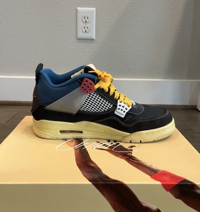 Union Jordan 4 Off Noir