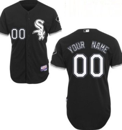 Chicago White Sox Customized Black Jersey