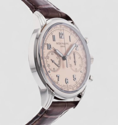 Patek Philippe Chronograph 5172g Salmon 18k White Gold