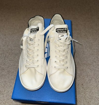 Adidas Balenciaga Stan Smith Off White Black