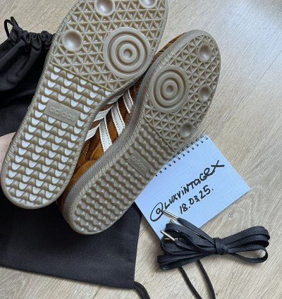 Adidas Brown Croc Samba Sz 10