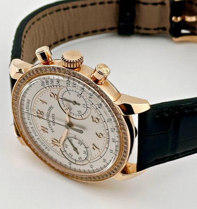 Patek Philippe Chronograph 7150 250r-001 Rose Gold Silver Dial 2022
