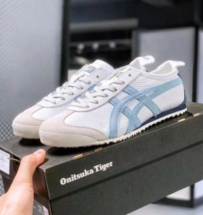 Onitsuka Tiger Mexico 66 White Mint Blue Sneakers